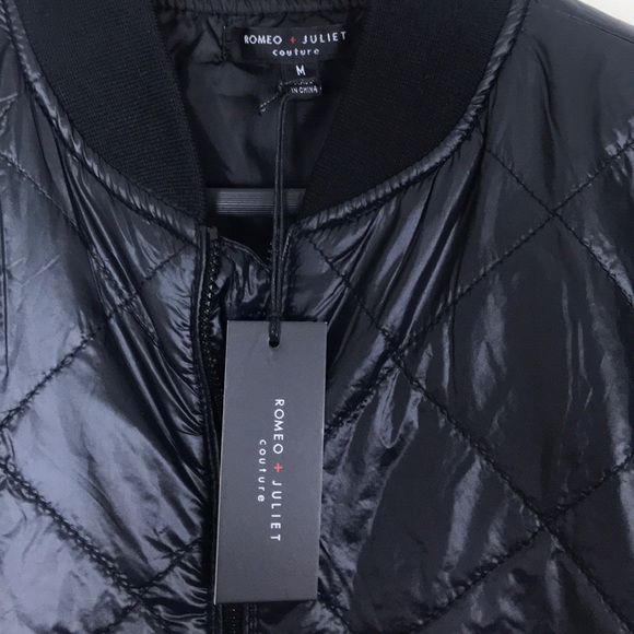 Romeo + Juliet Couture Puffer Members Only Jacket - Picture 7 of 7